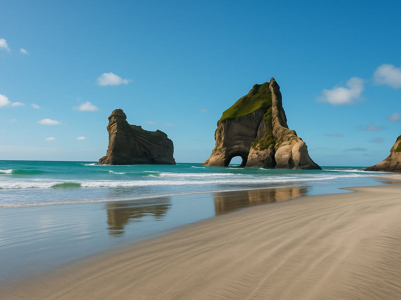 Wharariki Beach Walk